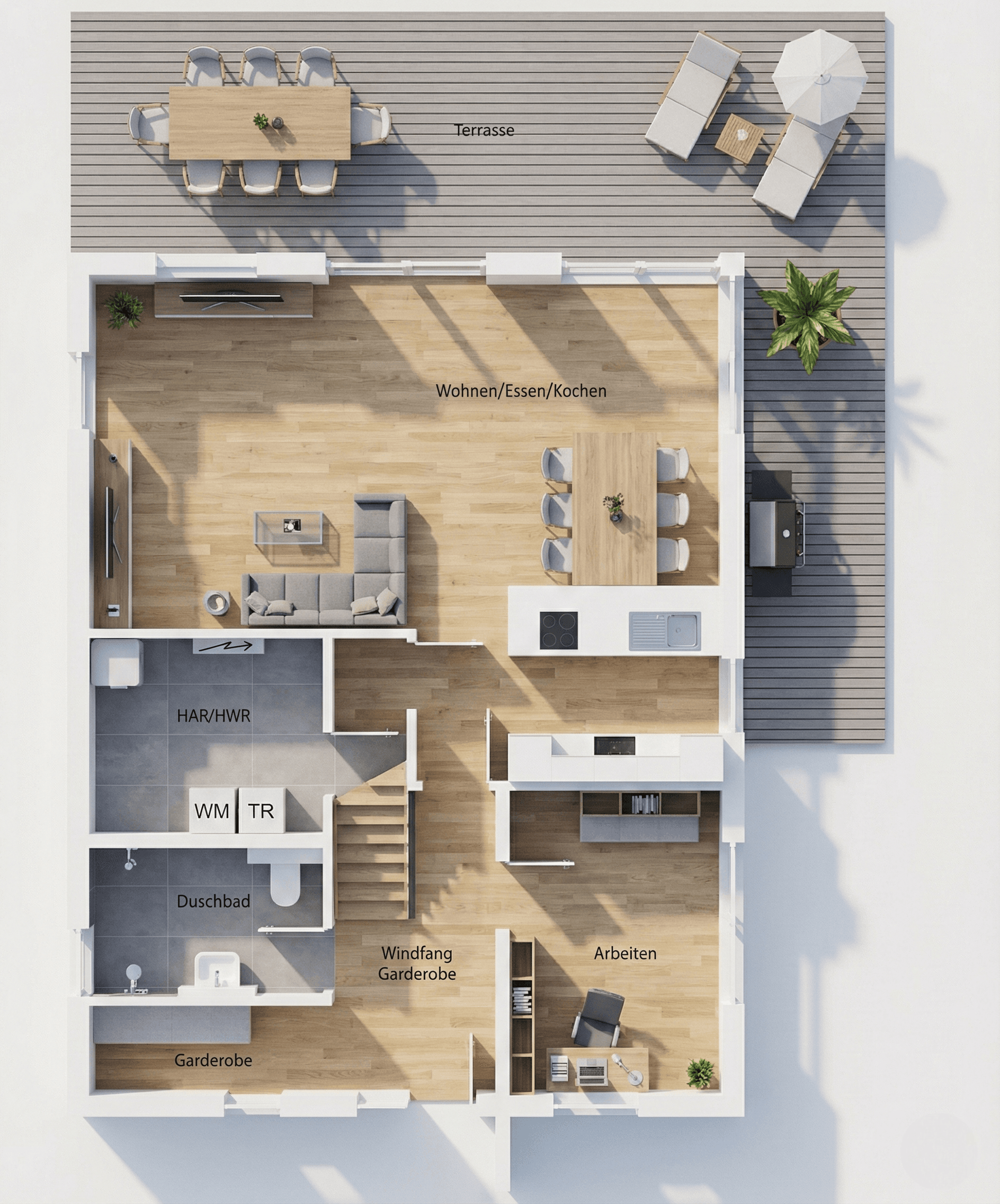 Architektur Visualisierung